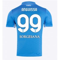 SSC Napoli Frank Anguissa #99 Hjemmebanetrøje 2024-25 Kortærmet